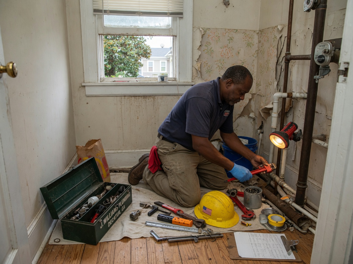 plumbing in Scovill Gardens
