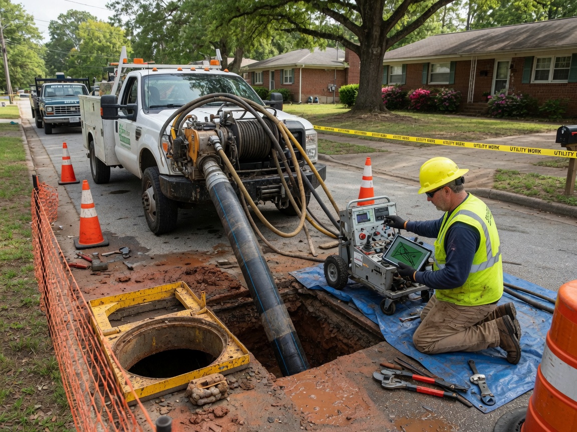 Trenchless Sewer Replacement in Decatur